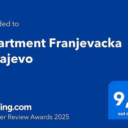 Apartment Franjevacka Sarajevo Luaran gambar